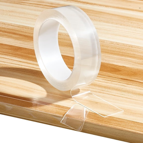 16.4ft Clear Corner Protectors Strip 1.14 inch Wide Soft Edge Protector Edge Safety Bumpers Self Adhesive Safety Corner Guards for Furniture Tables Drawers Sink Against Corner Clear