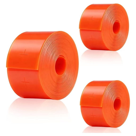 16.4ft Perforated Orange Strips,3 Pcs Cable Holder for Drywall,Electrical Wire Holder,Marking Wire
