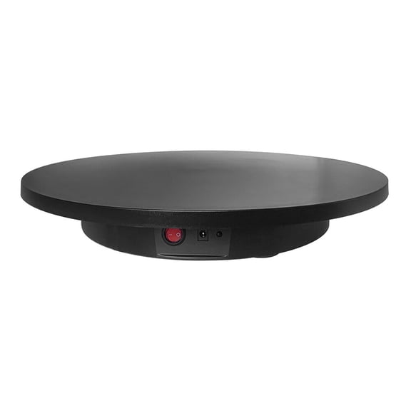 16.5*2.4In Adjustable Speed Turntable 20-60S Per Rotation Low Noise 40-50Db US Plug 100-240V