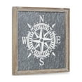 thumbnail image 1 of Cowa Painted Compass on Galvanized Backdrop Wall Decor, 1 of 4