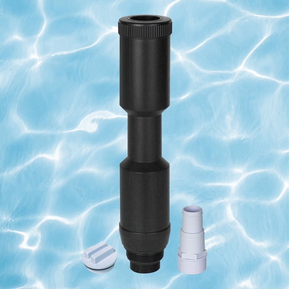 Swim Central HydroTools Swimming Pool Skimmer Winterizing Kit - 16.5" - Black and White