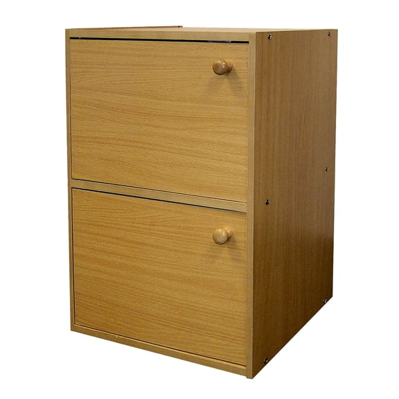 16.5" Deep Shelves - Stylish Door Design - Library or Study - Keeps Books Clean