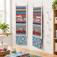 16.5 Inch Hanging Fabric Organizer for Sewing Room and Craft Storage ...