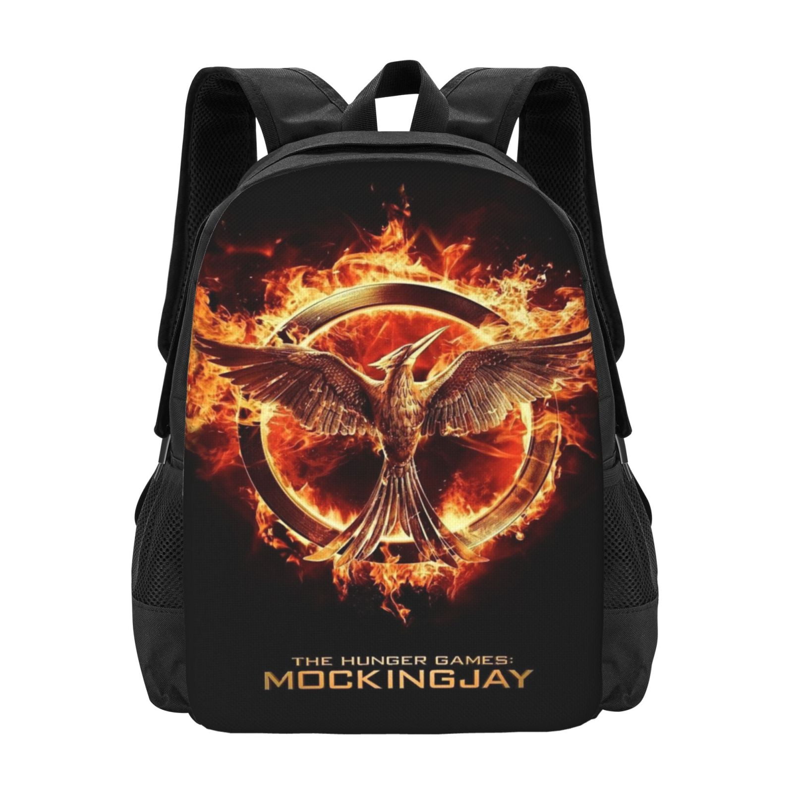 ENUAQEM 16.5 Inch Hunger Games Backpack Travel Bookbag Travel Laptop Bag for Men Women