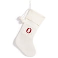 thumbnail image 1 of 16.5 Inches Christmas Stockings with Initials, Knitted Christmas Stockings Fireplace Xmas Stockings for Kids,Family Holiday Party Decoration, 1 of 6
