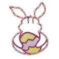 thumbnail image 1 of 16.5" Lighted Pink Bunny with Easter Egg Window Silhouette Decoration, 1 of 4