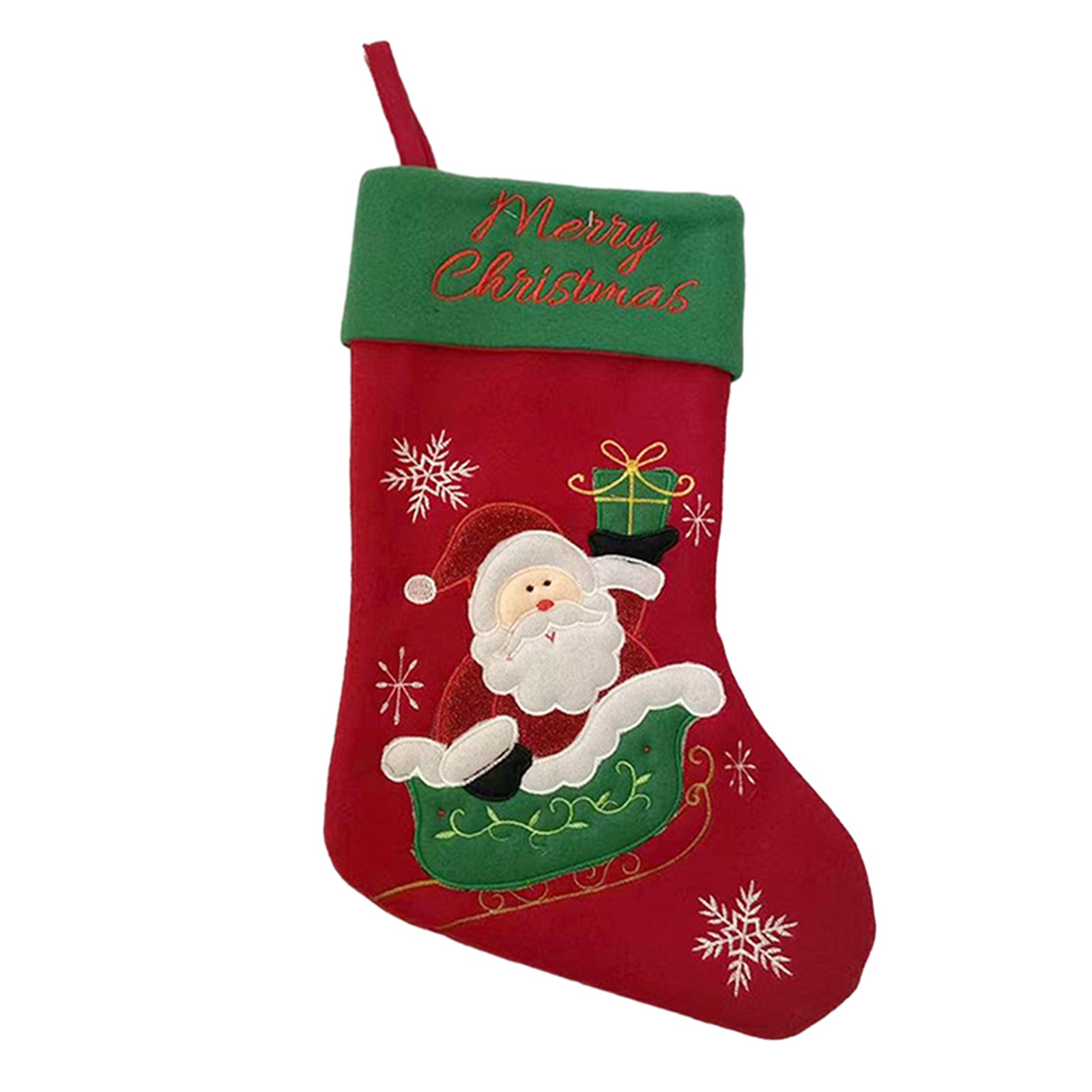 16.5" Personalized Christmas Stockings, Christmas Stocking with Snowman