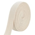 thumbnail image 1 of 16.5 Yard x 1-1/4 Inch Cotton Twill Tape Ribbon Natural Bias Binding Tape Cotton Twill for Sewing Quilting Hemming Binding Crafts Gift Wrapping, 1 of 5
