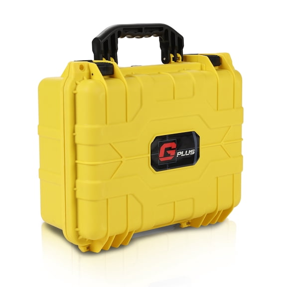 16.5 in Graded Card Case Storage Box Holder Sports Trading Card Weatherproof (Large, Yellow)