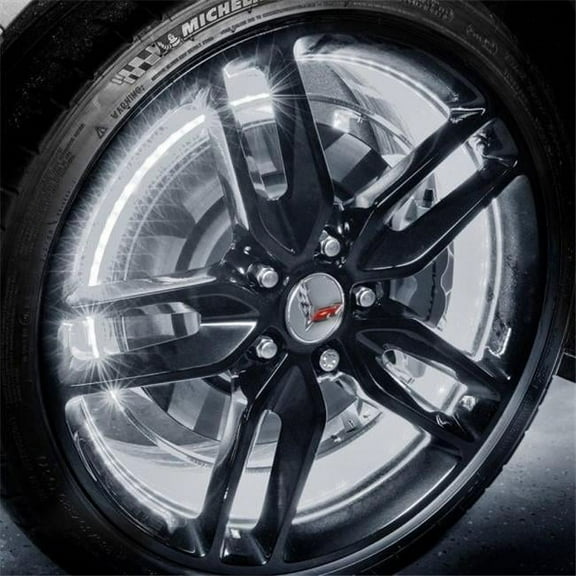 16.5 in. Illuminated White Double LED Wheel Kit