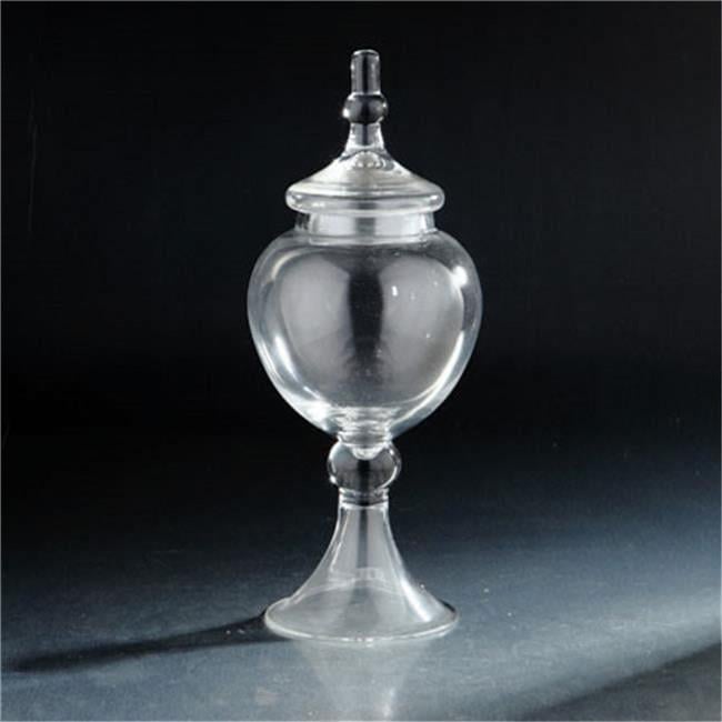 16.5 x 6.5 in. Apothecary Glass Jar with Lid, Clear