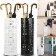 16.5 x 6inch Umbrella Stand Rack,Metal Umbrella Holder Freestanding Umbrella Stand Round Umbrella Holder Bin Waterproof Umbrella Storage Rack Indoor Walking Stick Holder for Home Entryway Office