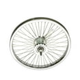 thumbnail image 1 of 16" 52 Spoke Coaster Wheel 14G Chrome. Bicycle wheel, bike wheel, Lowrider bike wheel, lowrider bicycle wheel, chopper, cuiser, 1 of 1