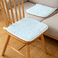 thumbnail image 1 of 16.54*17.72 Inch Pure Chair Cushion,D-Shape Comfortable Dining Chair Pad,Slip Resistant Kitchen Chair Seat Cushion, 1 of 10
