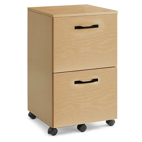 16.54"W x 27.56"H File Cabinet, 2-Drawer Filing Cabinet for Home Office, Straw Yellow
