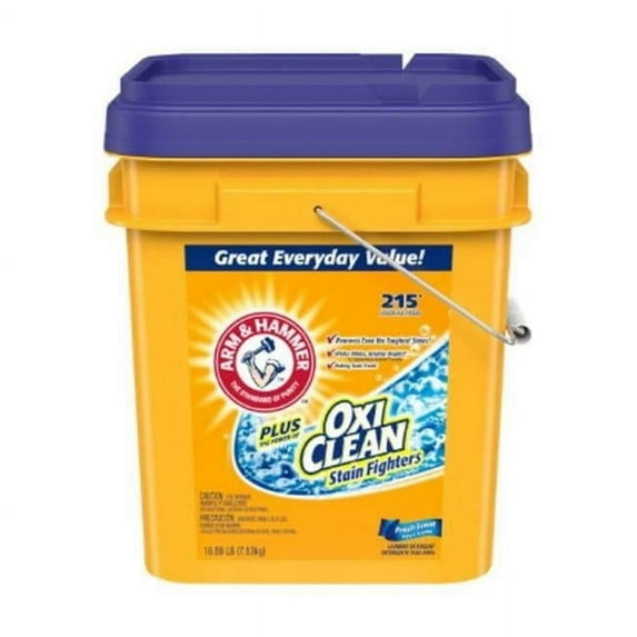 Arm & Hammer C39 6527 16.3 lbs Fresh Scent Laundry Detergent with OxiClean
