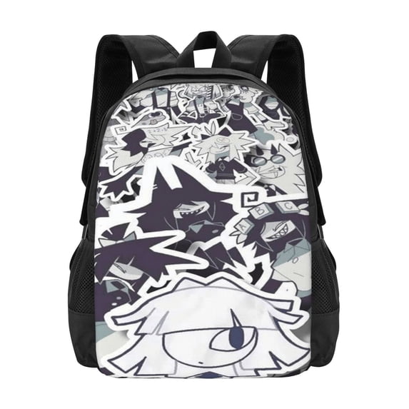 16.5IN Fundamental Paper Education Backpack 3d Graphics Travel Casual ...