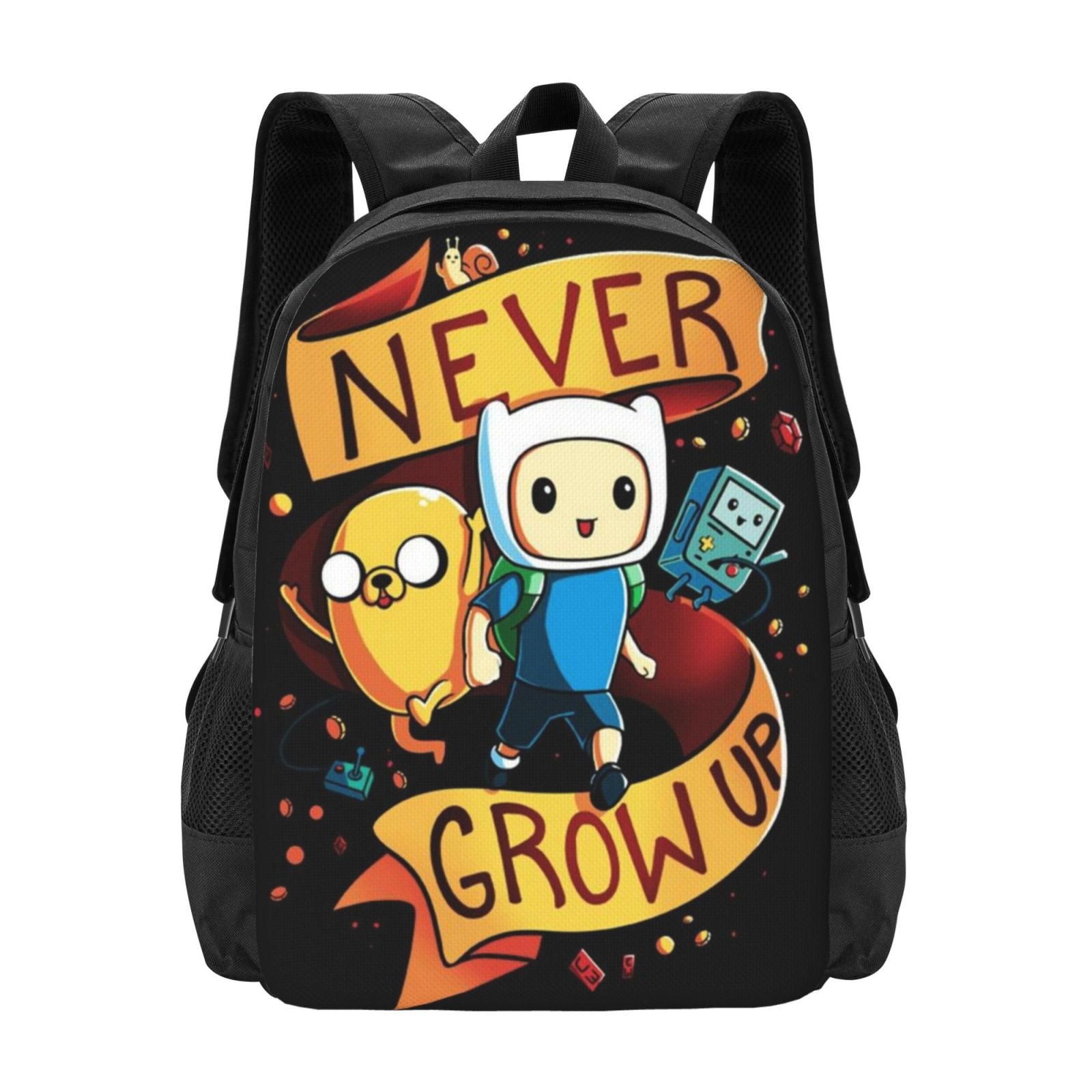 16.5In Adventure Time Backpack Large Capacity bag Book Bag Casual ...