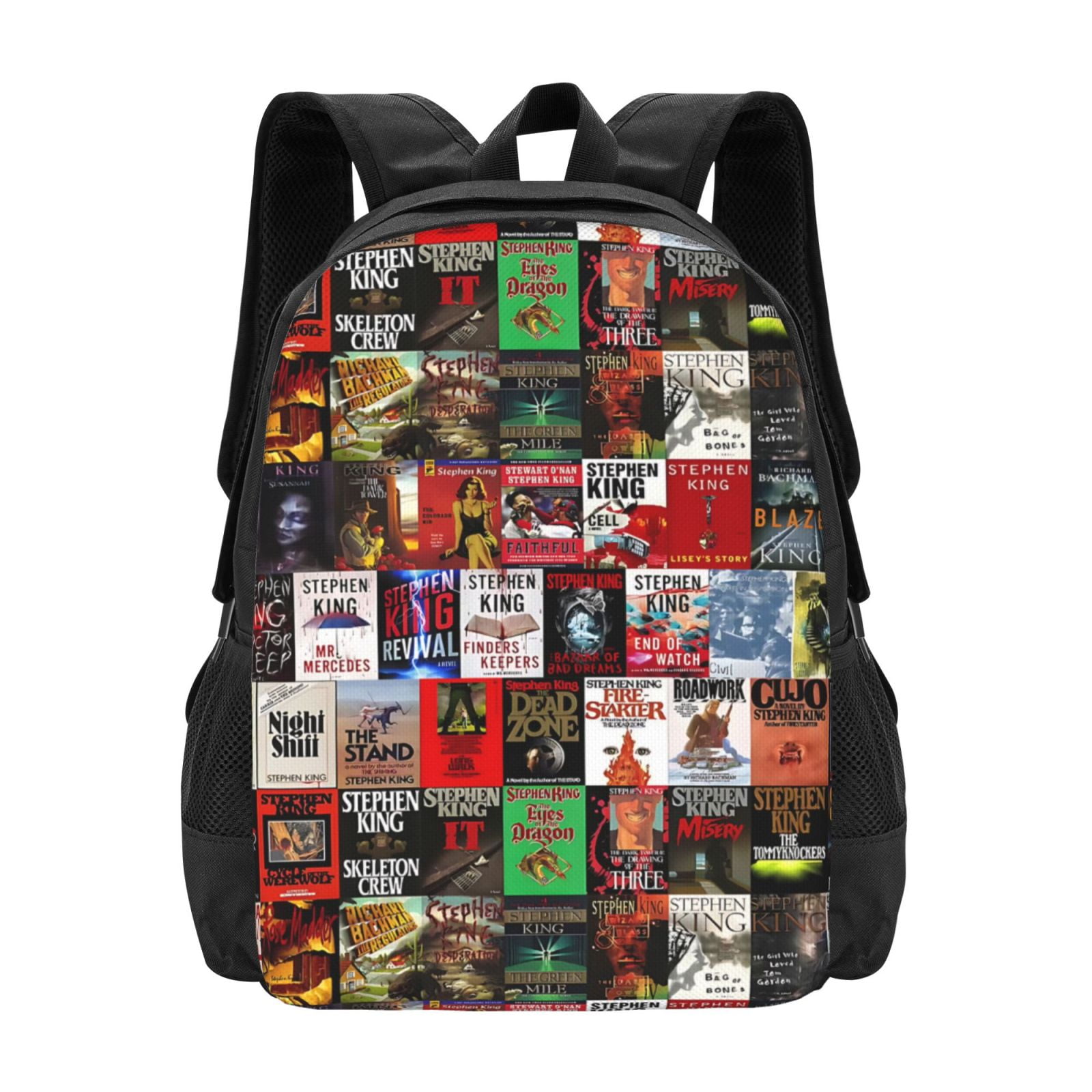 16.5In Collection Stephen King Backpack Large Capacity bag Book Bag ...