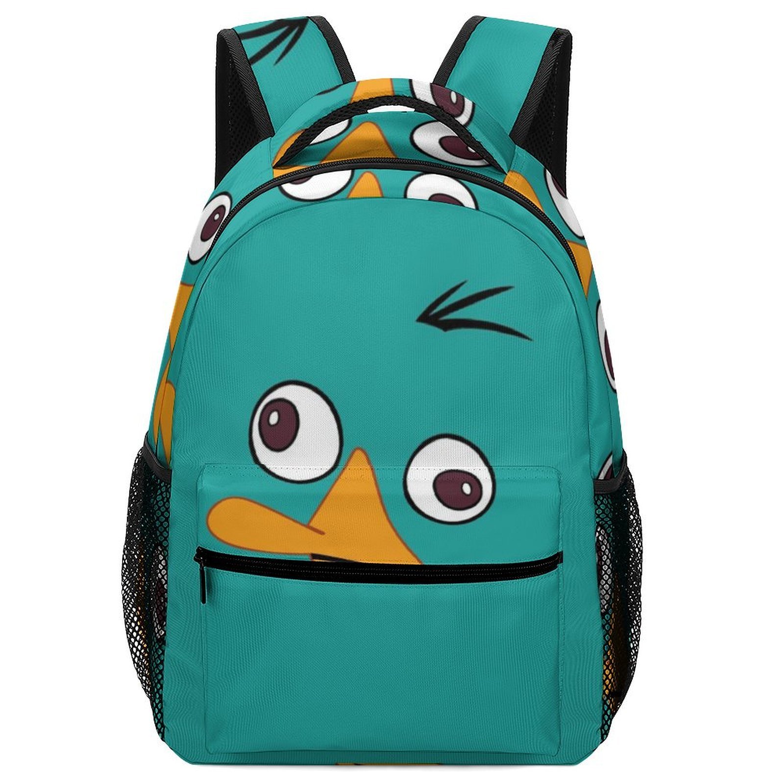 Fd Backpack 16.5In Phi-Neas Friend Ferb0 Backpack with Front Pocket Cartoon ...