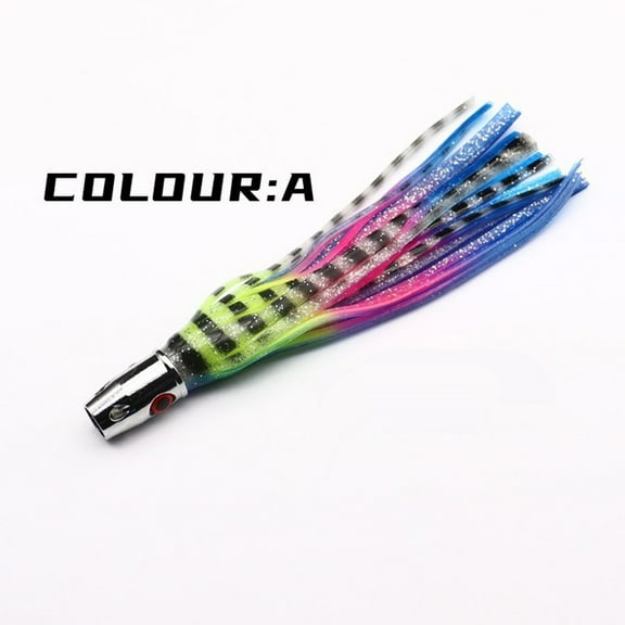 16.5cm 7in 55g Trolling Octopus Sea Subbait 3D Tuna Luya Fishing Lure Bait Large Squid Artificia Hard Baits