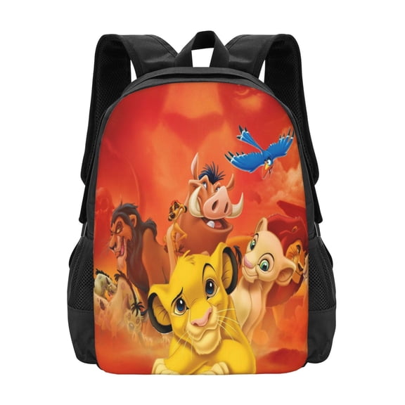 16.5in Lion Kin Backpack Multifunction Backpacks Lightweight Sports Travel Laptop Bag Daypack