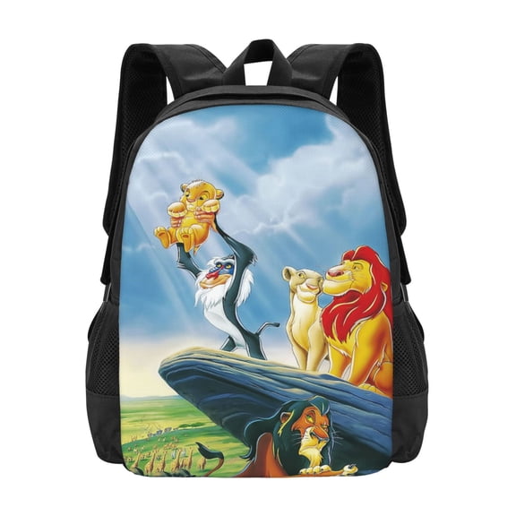 16.5in Lion Kin Backpack Backpacks Lightweight Sports Travel Laptop Bag Daypack