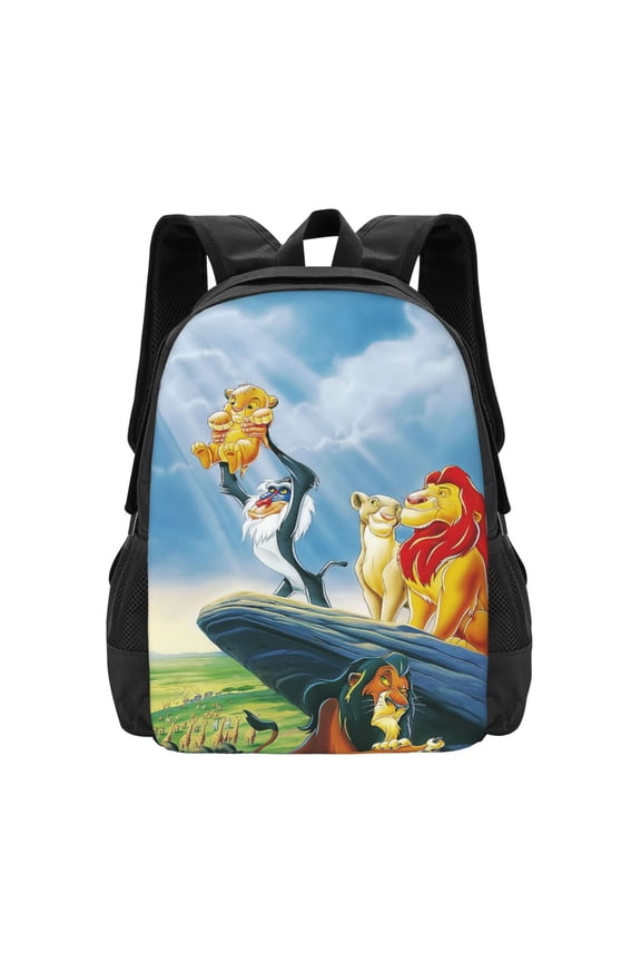 16.5in Lion Kin Backpack Backpacks Lightweight Sports Travel Laptop Bag Daypack