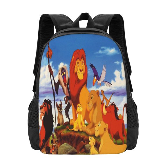 16.5in Lion Kin Backpack Multifunction Backpacks Lightweight Sports Travel Laptop Bag Daypack