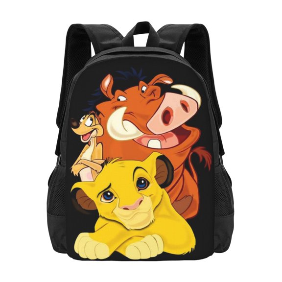 16.5in Lion Kin Backpack Backpacks Lightweight Sports Travel Laptop Bag Daypack