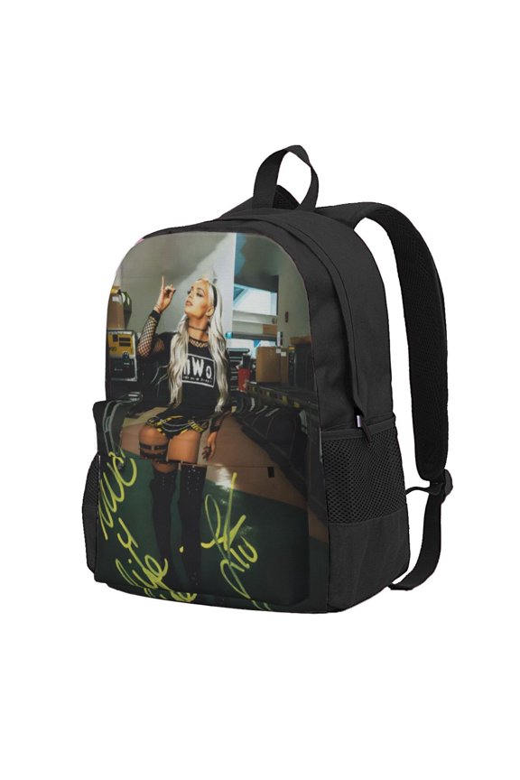 16.5in Liv Wres-Tler Mor-,ga Backpacks Cute Laptop bag Cartoon Bags Bookbag Daypack Outdoor Travel