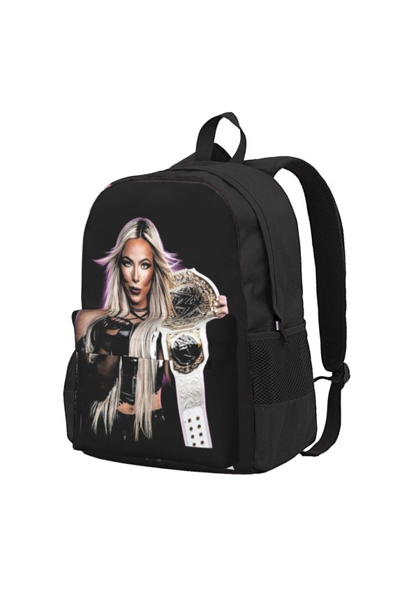 16.5in Liv Wres-Tler Mor-,ga Backpacks Cute Laptop bag Cartoon Bags Bookbag Daypack Outdoor Travel