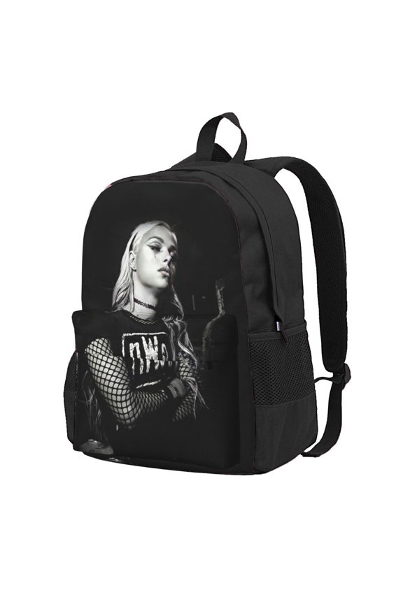 16.5in Liv Wres-Tler Mor-,ga Backpacks Cute Laptop bag Cartoon Bags Bookbag Daypack Outdoor Travel