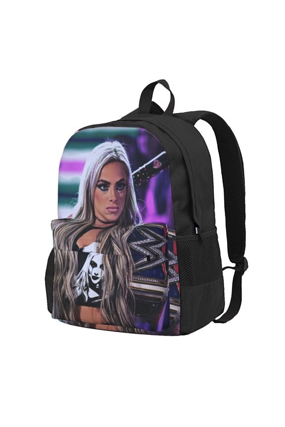 16.5in Liv Wres-Tler Mor-,ga Backpacks Cute Laptop bag Cartoon Bags Bookbag Daypack Outdoor Travel