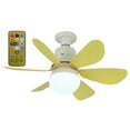 thumbnail image 1 of 16.5in Modern Ceiling Fanlight 86V-265V Low Profile Ceiling Fans 3 Fan Speeds Decorative Ceiling Fanlight for Living Room Kitchen, 1 of 6
