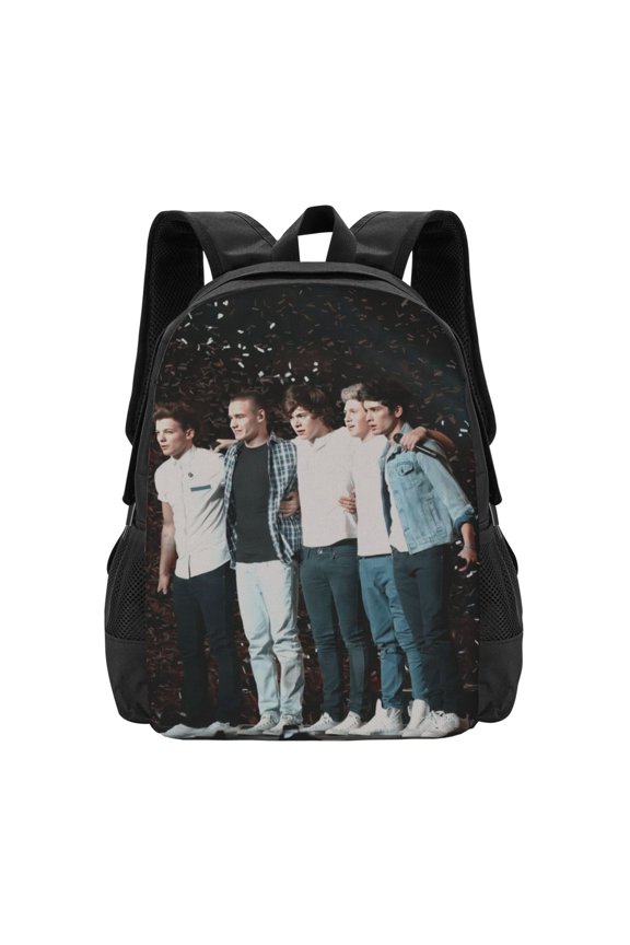 16.5in One Music Direc-,Ti0n Backpacks Cute Bag Anime Backpack Cartoon Bags Bookbag Daypack Outdoor Travel