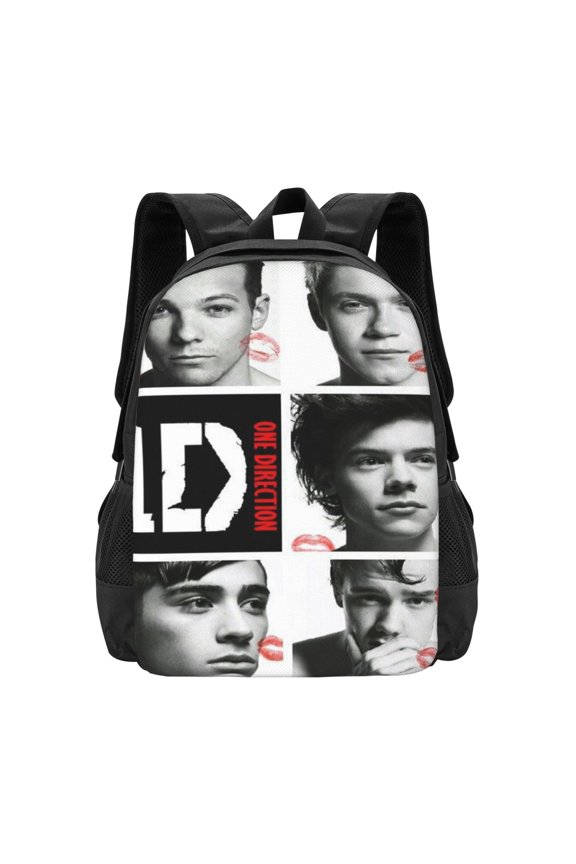 16.5in One Music Direc-,Ti0n Backpacks Cute Bag Anime Backpack Cartoon Bags Bookbag Daypack Outdoor Travel
