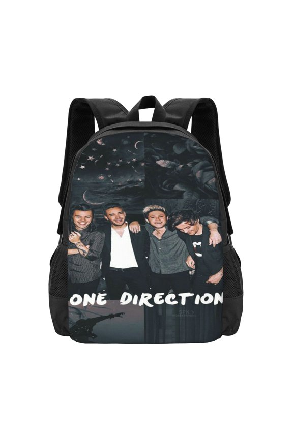 16.5in One Music Direc-,Ti0n Backpacks Cute Bag Anime Backpack Cartoon Bags Bookbag Daypack Outdoor Travel