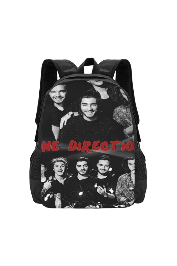 16.5in One Music Direc-,Ti0n Backpacks Cute Bag Anime Backpack Cartoon Bags Bookbag Daypack Outdoor Travel