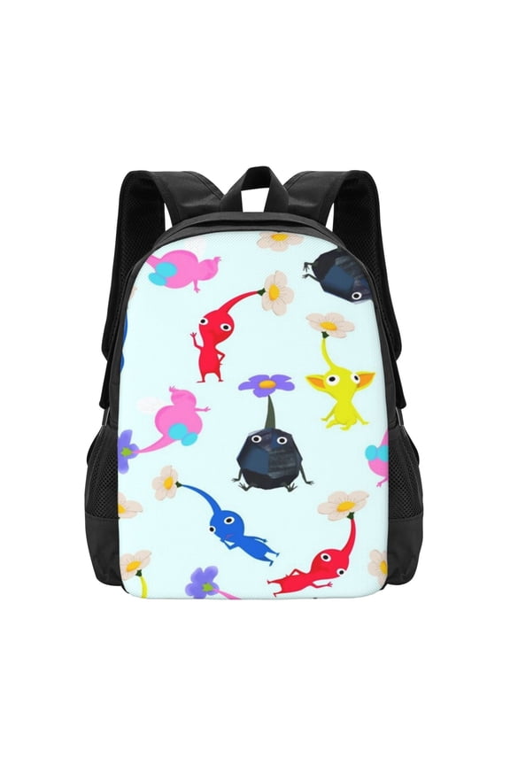 16.5in Pikmin Backpack Multifunction Backpacks Lightweight Sports Travel Laptop Bag Daypack