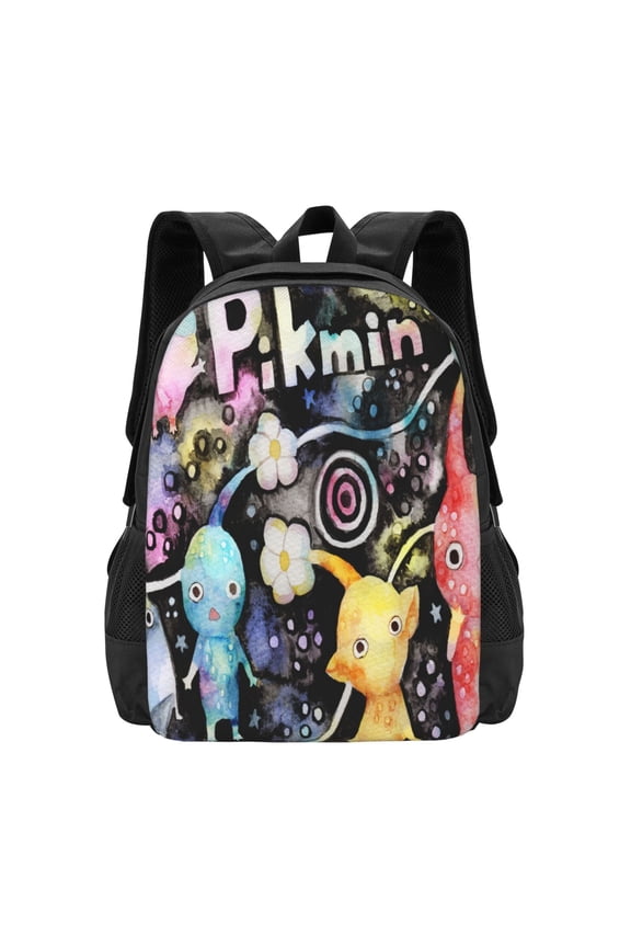 16.5in Pikmin Backpack Multifunction Backpacks Lightweight Sports Travel Laptop Bag Daypack