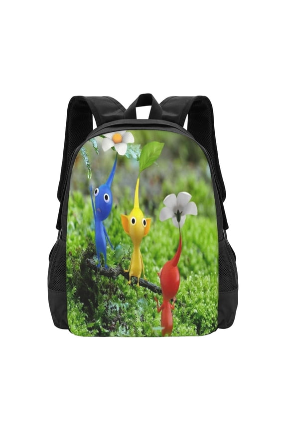 16.5in Pikmin Backpack Multifunction Backpacks Lightweight Sports Travel Laptop Bag Daypack