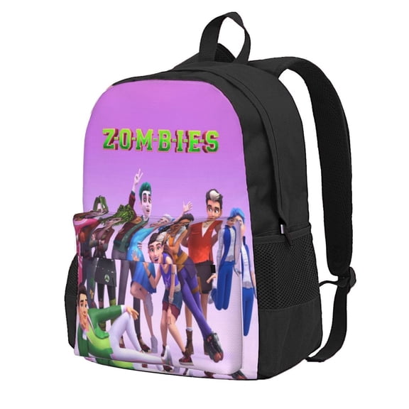 16.5in Zombio Character Backpacks Cute Laptop bag Cartoon Bags Bookbag Daypack Outdoor Travel