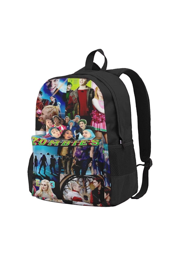 16.5in Zombio Character Backpacks Cute Laptop bag Cartoon Bags Bookbag Daypack Outdoor Travel