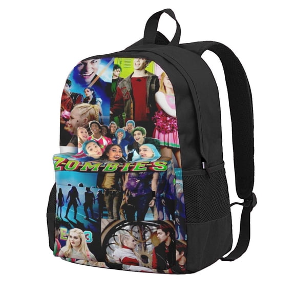 16.5in Zombio Character Backpacks Cute Laptop bag Cartoon Bags Bookbag Daypack Outdoor Travel