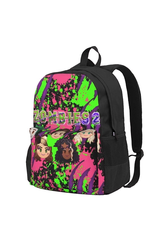 16.5in Zombio Character Backpacks Cute Laptop bag Cartoon Bags Bookbag Daypack Outdoor Travel