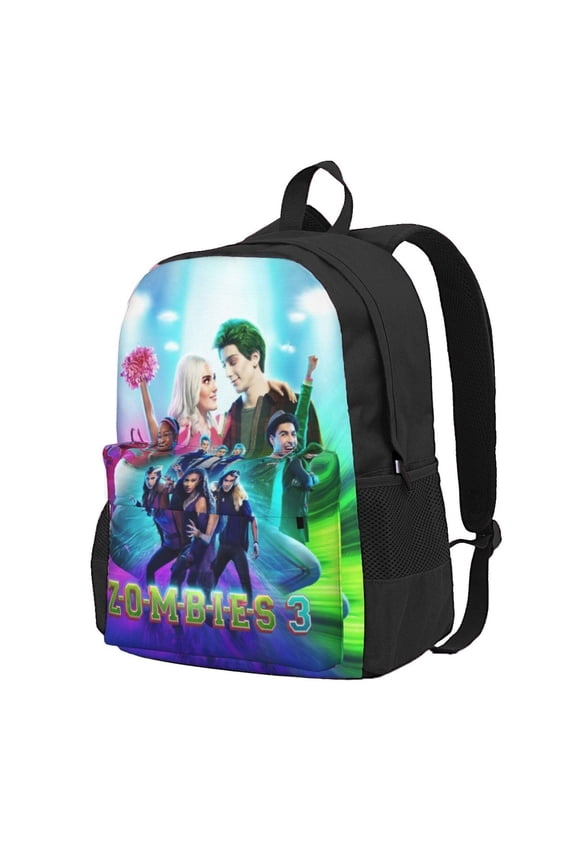 16.5in Zombio Character Backpacks Cute Laptop bag Cartoon Bags Bookbag Daypack Outdoor Travel