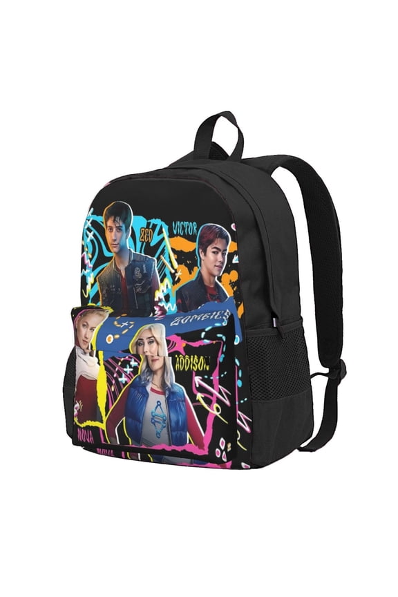 16.5in Zombio Character Backpacks Cute Laptop bag Cartoon Bags Bookbag Daypack Outdoor Travel