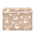 thumbnail image 1 of 16.5x12.6x11.8in Foldable Flip-Top Storage Bin, Dustproof Magic Tape Closure, Ideal for Home & Toy Organization，Cute Deer, 1 of 7