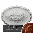 thumbnail image 1 of 16 7/8"W x 11 3/4"H x 1 1/2"P Oxford Ceiling Medallion, Hand-Painted Cherry, 1 of 8